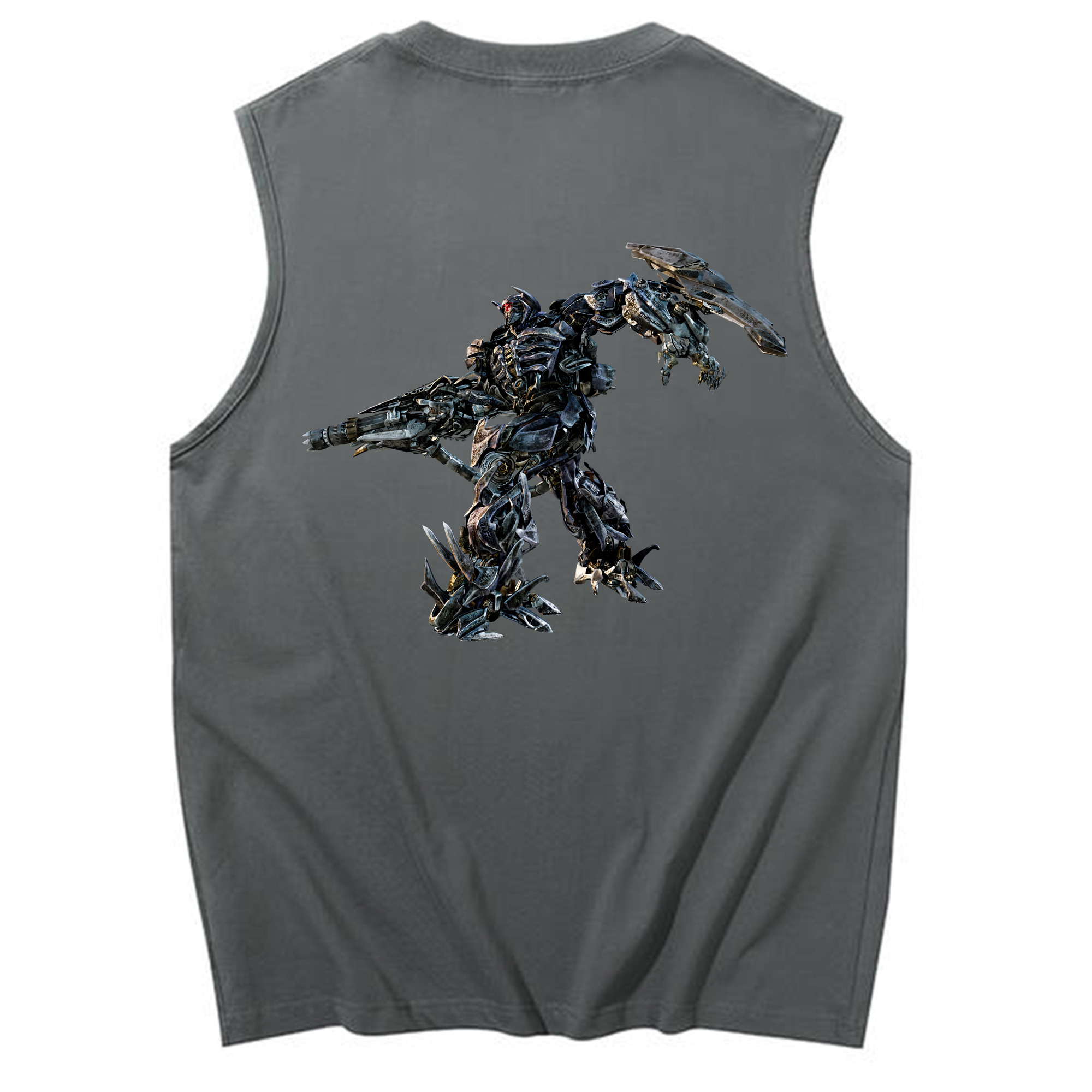 （画像用） Transformers トランスフォーマー コットン100％タンクトップ（背面プリント）